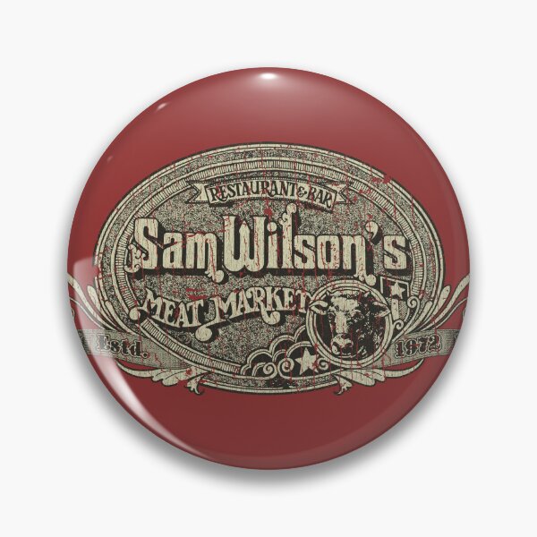 Item preview, Sam Wilson's Meat Market 1972 designed and sold by AstroZombie6669.