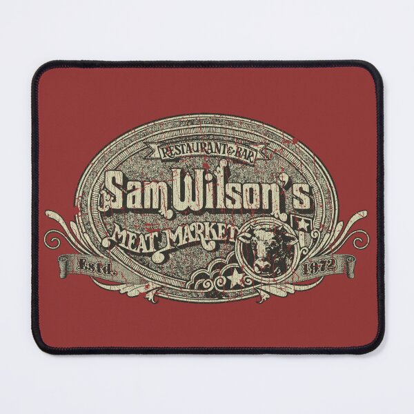 Item preview, Sam Wilson's Meat Market 1972 designed and sold by AstroZombie6669.