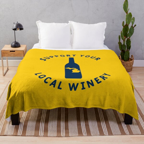 Item preview, Support Your Local Winery Michigan designed and sold by fearcity.