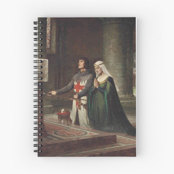 Item preview, The Dedication by Edmund Blair Leighton - Vintage Art designed and sold by RickE.