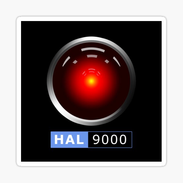 HAL 9000 Sticker
