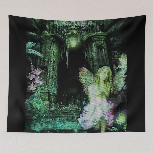 Item preview, Ethereal Fairycore Cathedral-Green designed and sold by BioDigital-Jazz.