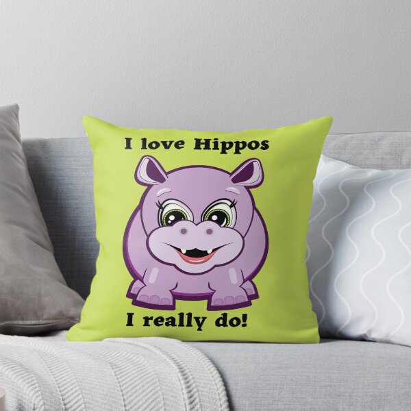 Item preview, I love Hippos, I really do  designed and sold by KoopTroop ⭐⭐⭐⭐⭐.