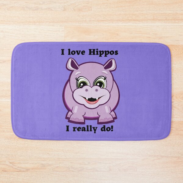 Item preview, I love Hippos, I really do  designed and sold by KoopTroop ⭐⭐⭐⭐⭐.