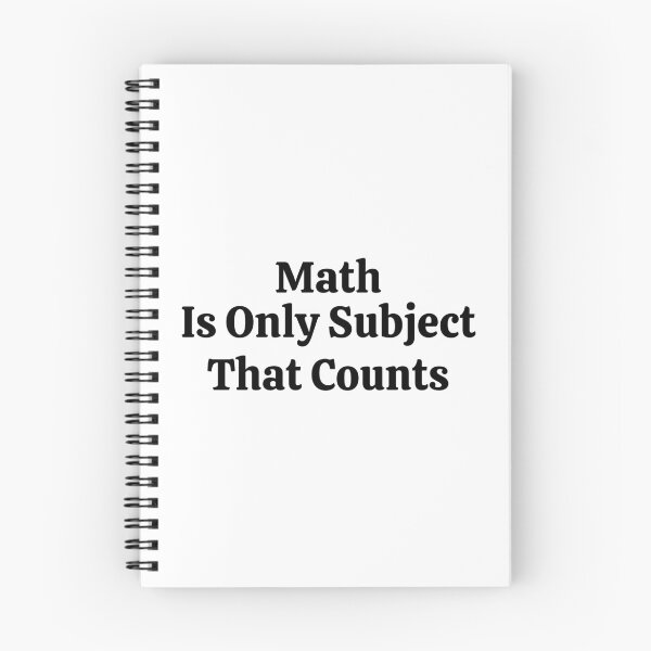 Item preview, Math Is Only Subject That Counts - Funny Math  designed and sold by usaworld.