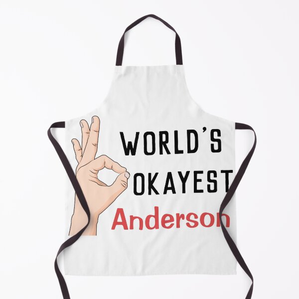 Item preview, Worlds Okayest Anderson designed and sold by Yay Design.