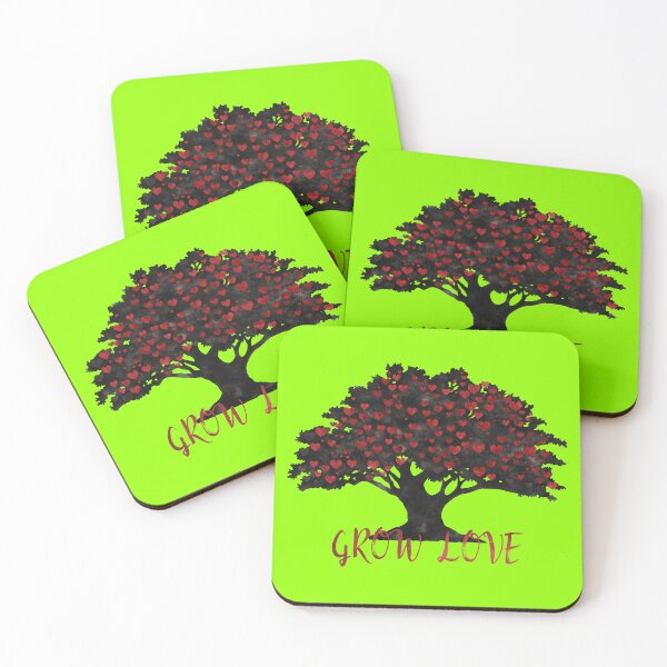 Item preview, The tree of love grows and its loving fruits grow designed and sold by Goliardika-Shop.