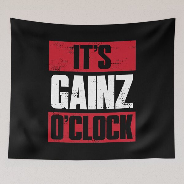 Item preview, It's Gainz O'Clock designed and sold by Printend _.