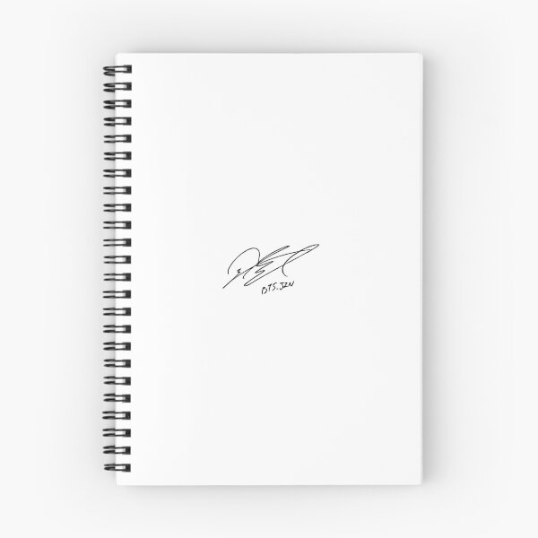 Item preview, BTS Jin signature designed and sold by Lunarxci.