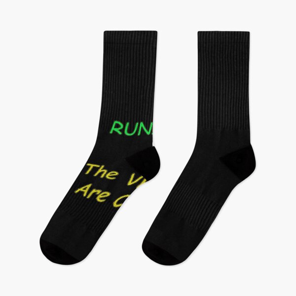 Item preview, Run The Vegans Are Coming Scared Rocket Leaf Sticker designed and sold by samirdari7.