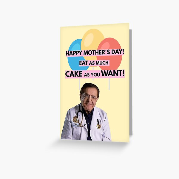 Dr Now Birthday Card // Dr. Nowzaradan Diet // My 600lb Life -  Israel