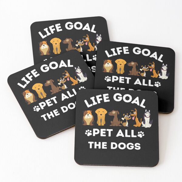 Item preview, Life Goal Pet All The Dogs designed and sold by Youssefone.