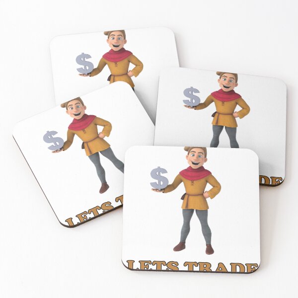 Item preview, Let's Trade | Cartoon Trade Design designed and sold by CadDesignerr.
