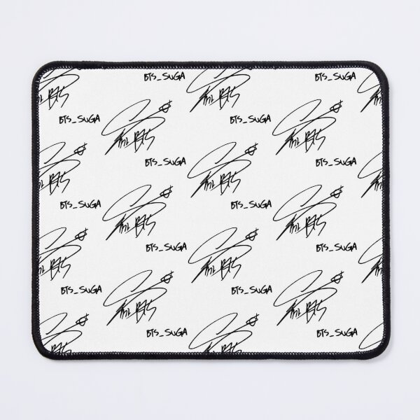 Item preview, BTS Yoongi signature designed and sold by Lunarxci.
