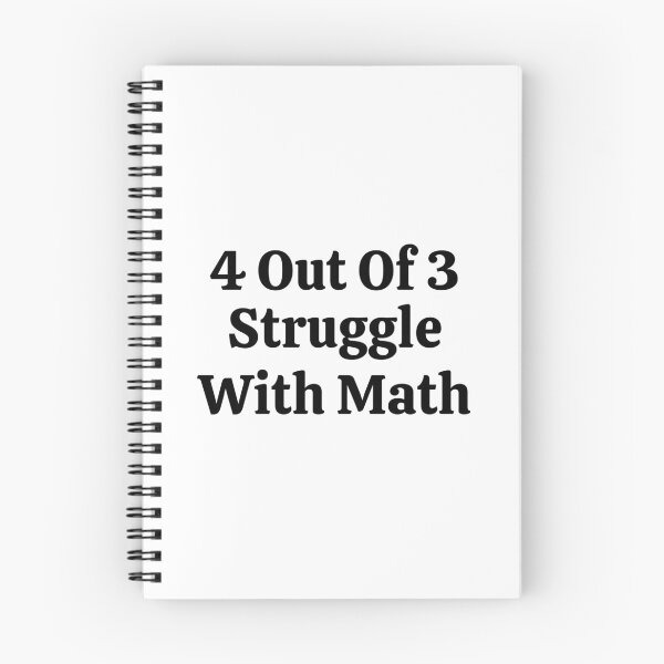 Item preview, 4 Out Of 3 Struggle With Math - Funny Math  designed and sold by usaworld.