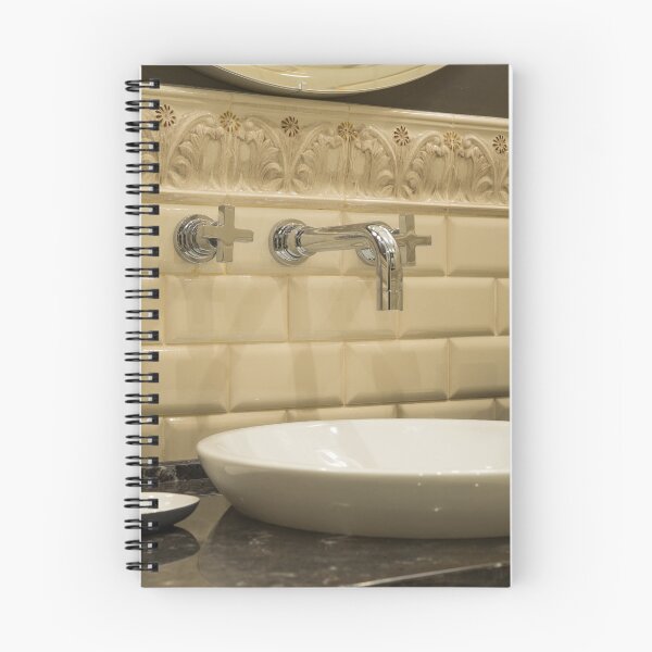 Item preview, Washbasin faucet mirror in a luxurious bathroom designed and sold by mrivserg.