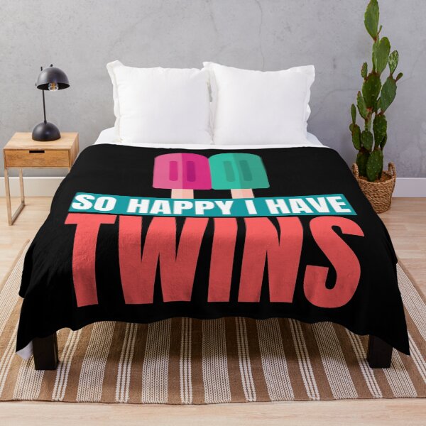 Item preview, So Happy I Have Twins for twin lovers designed and sold by KyleighMertz.