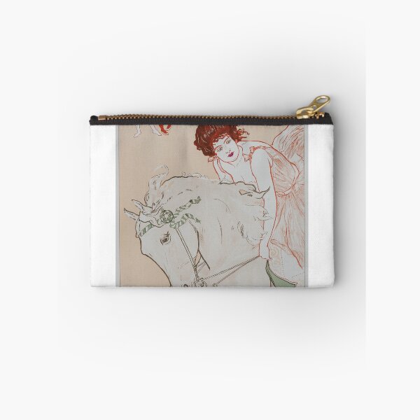 Item preview, Vintage Woman Circus Riding Horse Art // The Rider (L’Ecuyère) (1898) -- Richard Ranft  designed and sold by apopofbeauty.