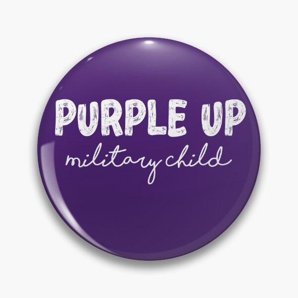 Item preview, Purple Up For Military Kids designed and sold by Heddar Badreddine.