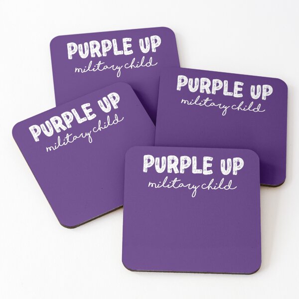 Item preview, Purple Up For Military Kids designed and sold by Heddar Badreddine.
