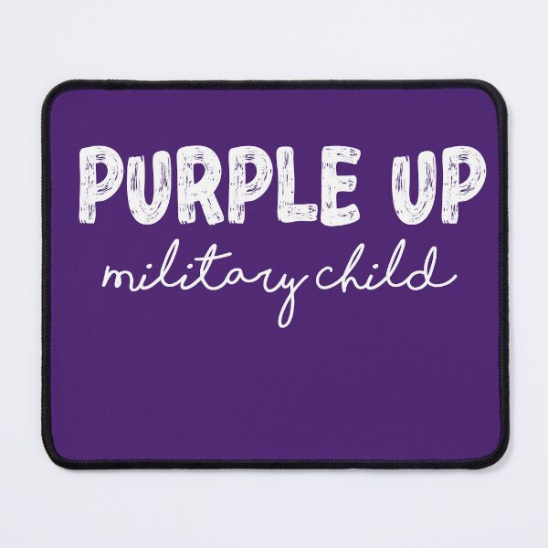 Item preview, Purple Up For Military Kids designed and sold by Heddar Badreddine.