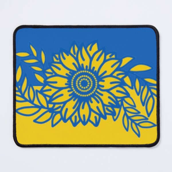 Artikelvorschau, Ukraine, sonnenblume, und, olive, zweig, fahne entworfen und verkauft von radiantdark.
