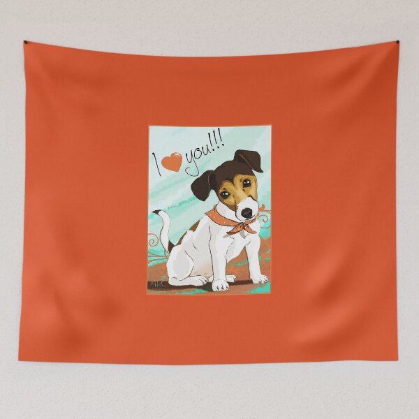 Item preview, Jack Russell dog designed and sold by Anna R. Carrino.