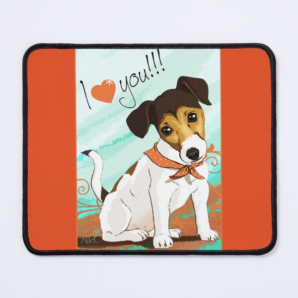 Item preview, Jack Russell dog designed and sold by Anna R. Carrino.