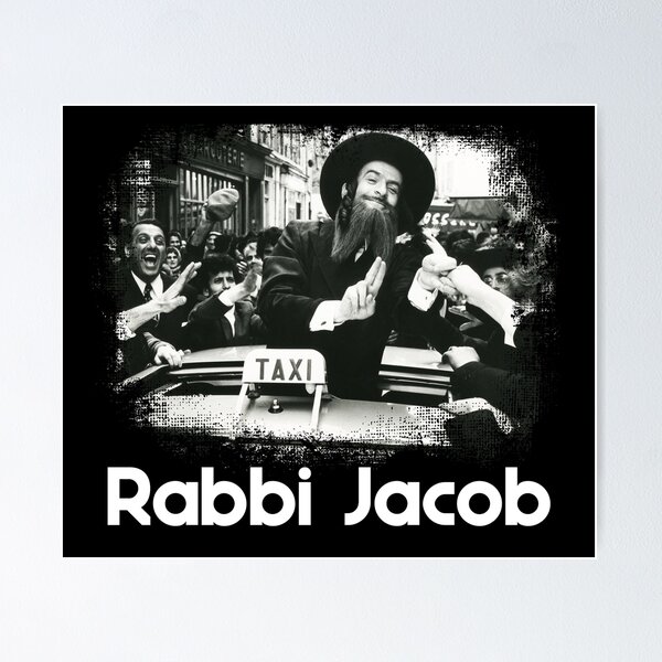 Item preview, Louis de Funes Rabbi Jacob designed and sold by GraphismNinja.