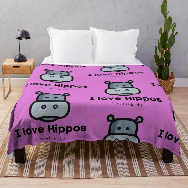 Item preview, I love Hippos, I really do designed and sold by KoopTroop ⭐⭐⭐⭐⭐.