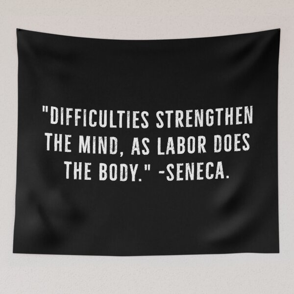 Item preview, Strength in The Mind, As The Body - Seneca designed and sold by PhilosophyWear.
