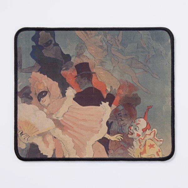 Item preview, Théâtre de lOpéra Carnaval 1894 - Jules Chéret - 1894 - Vintage Art designed and sold by RickE.