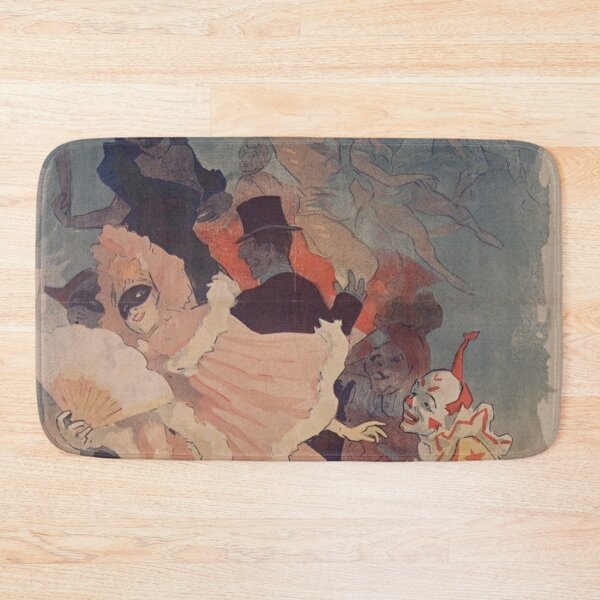Item preview, Théâtre de lOpéra Carnaval 1894 - Jules Chéret - 1894 - Vintage Art designed and sold by RickE.