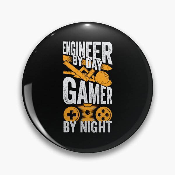 Item preview, Engineer By Day Gamer By Night designed and sold by Marcid95.