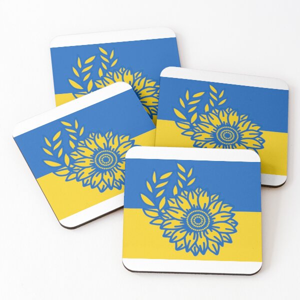Item preview, Ukraine Sunflower And Olive Branch Flag designed and sold by radiantdark.