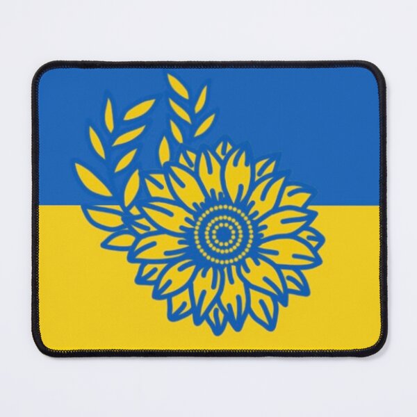 Item preview, Ukraine Sunflower And Olive Branch Flag designed and sold by radiantdark.