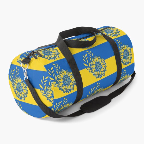 Item preview, Ukraine Sunflower And Olive Branch Flag designed and sold by radiantdark.