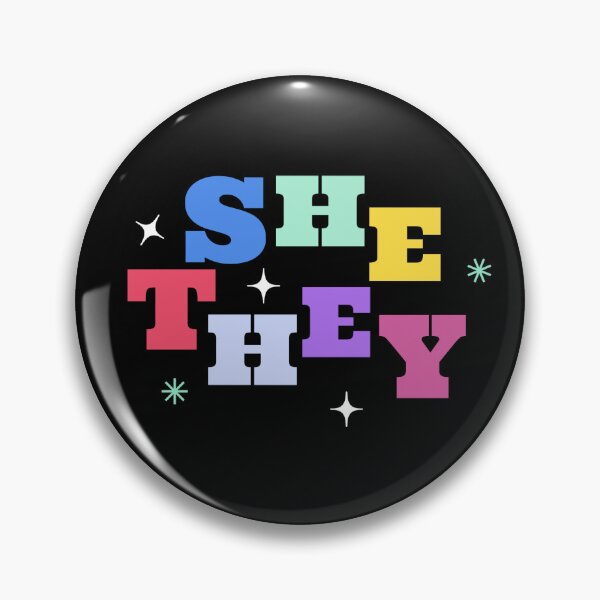 Item preview, She They Pronouns  designed and sold by MelmonSquad.