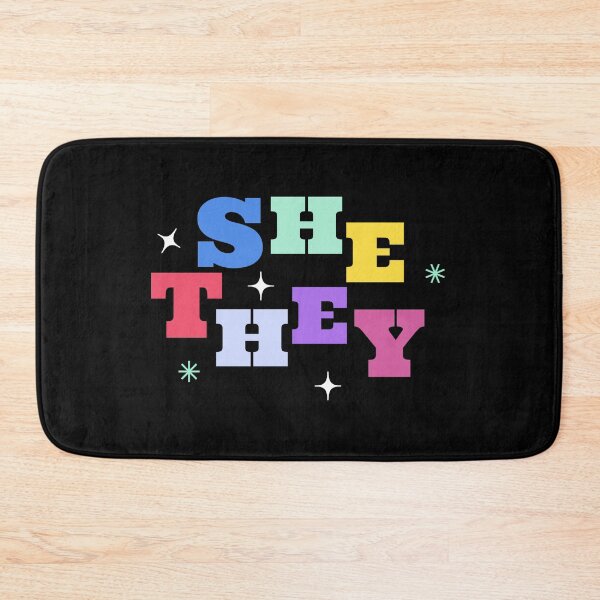 Item preview, She They Pronouns  designed and sold by MelmonSquad.