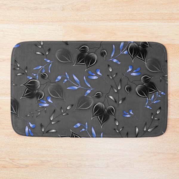 Item preview, Blue and Black Leaves designed and sold by ChantalDesign.