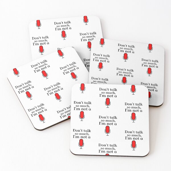 Item preview, Don't talk so much, I'm not a micro t-shirt designed and sold by AdelloDeAmo.