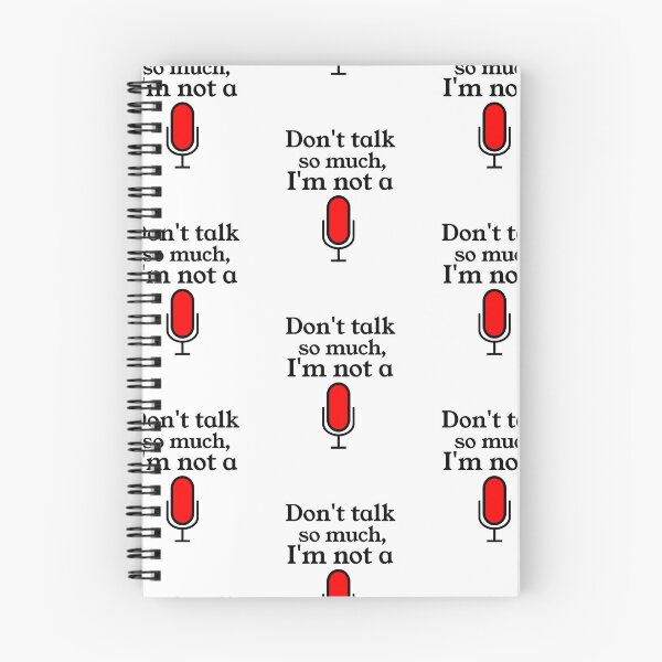 Item preview, Don't talk so much, I'm not a micro t-shirt designed and sold by AdelloDeAmo.