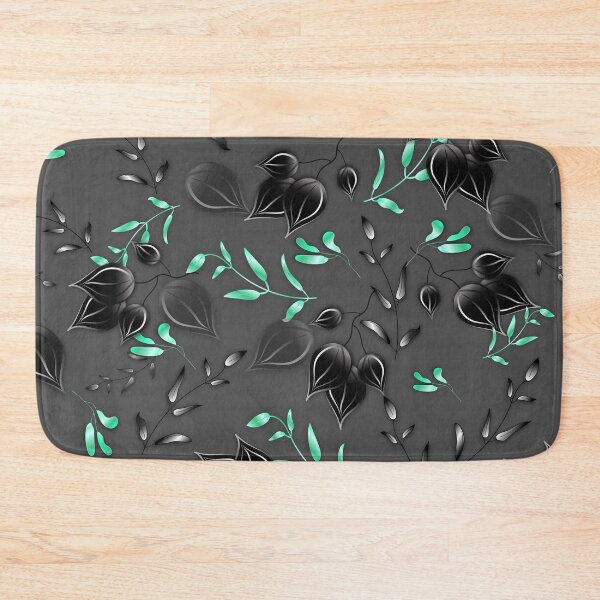 Item preview, Green and Black Leaves designed and sold by ChantalDesign.