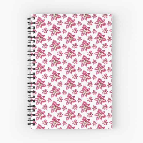 Item preview, Pink amaryllis flower pattern designed and sold by AleFairyland.