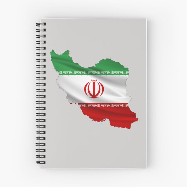 Item preview, Wavy Iranian Flag inside Map of Iran  designed and sold by mashmosh.