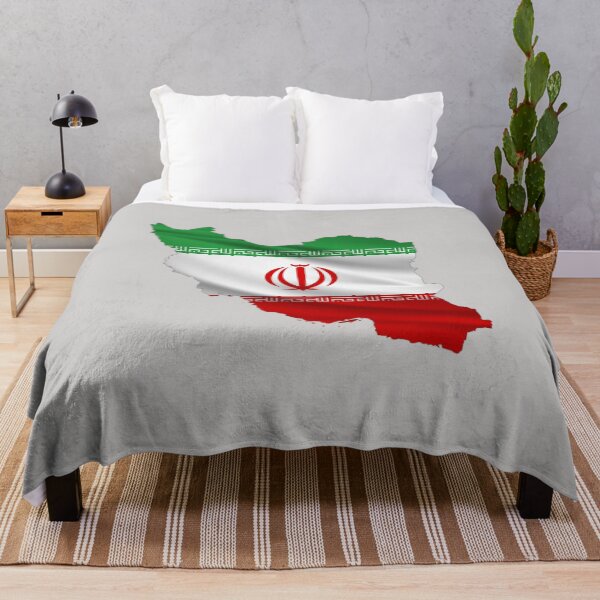 Item preview, Wavy Iranian Flag inside Map of Iran  designed and sold by mashmosh.