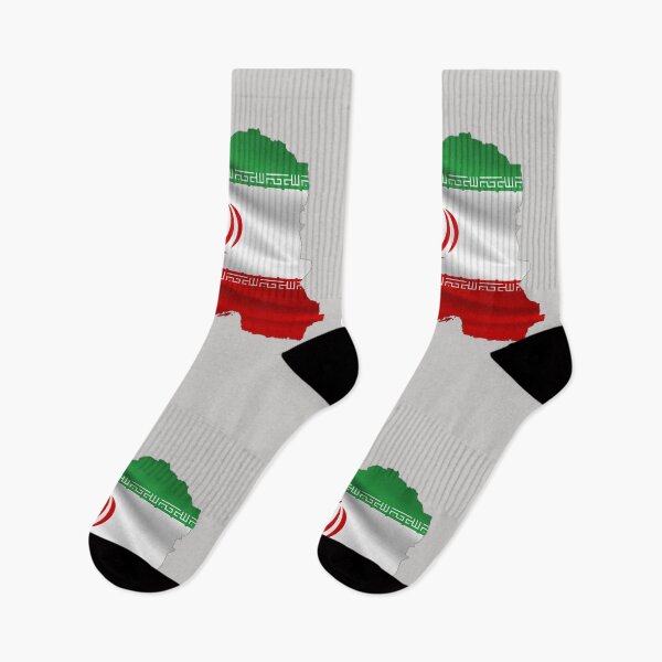 Item preview, Wavy Iranian Flag inside Map of Iran  designed and sold by mashmosh.