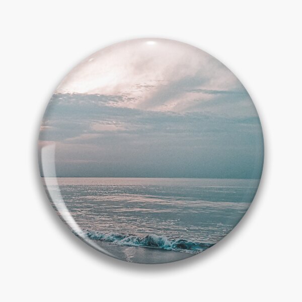 Item preview, Copy of summer sunset & calm blue waves  designed and sold by anisbbmbrush.