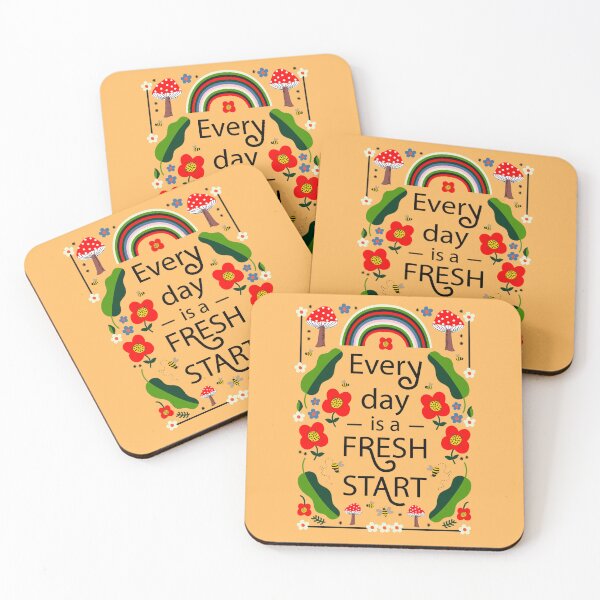 Item preview, Every day is a fresh start designed and sold by IlustraDeni.