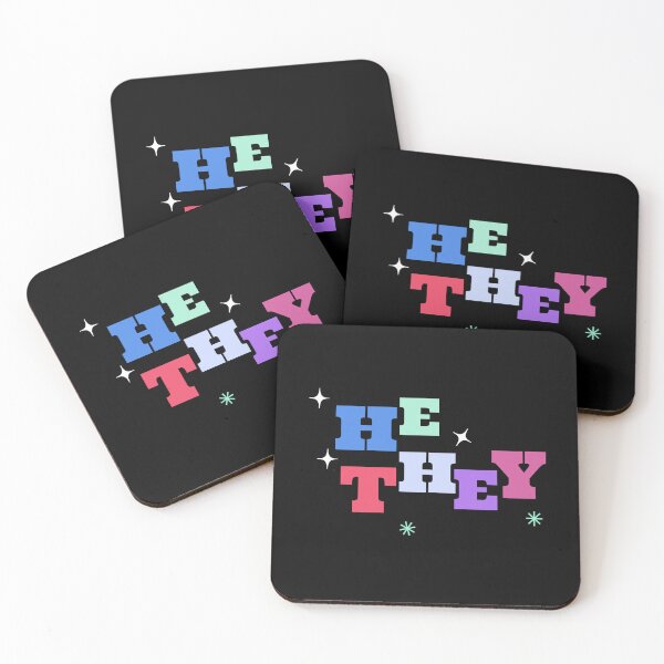 Item preview, He They Pronouns  designed and sold by MelmonSquad.